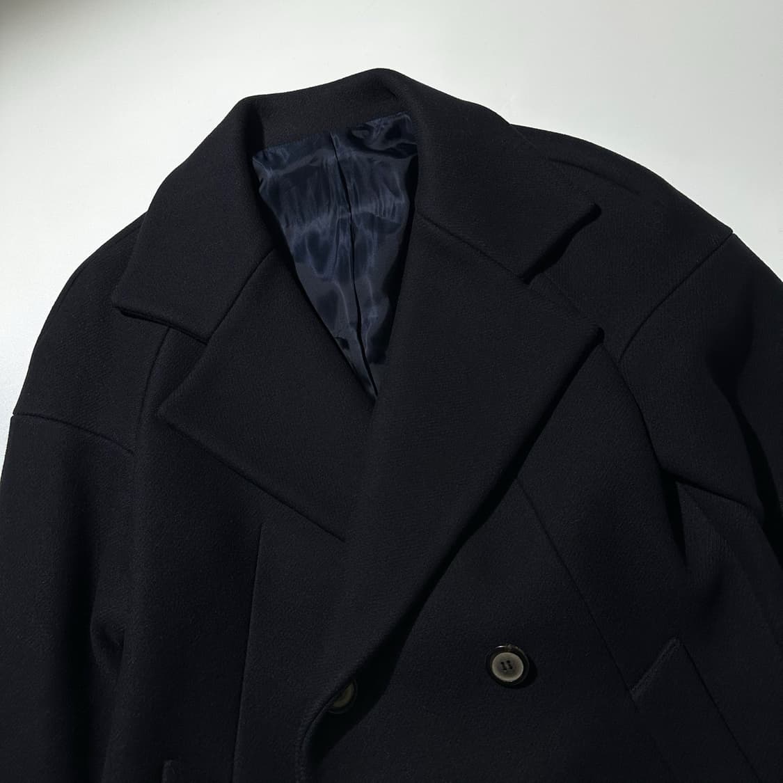 솔리드옴므 우영미 더블 피코트 네이비 상품이미지3