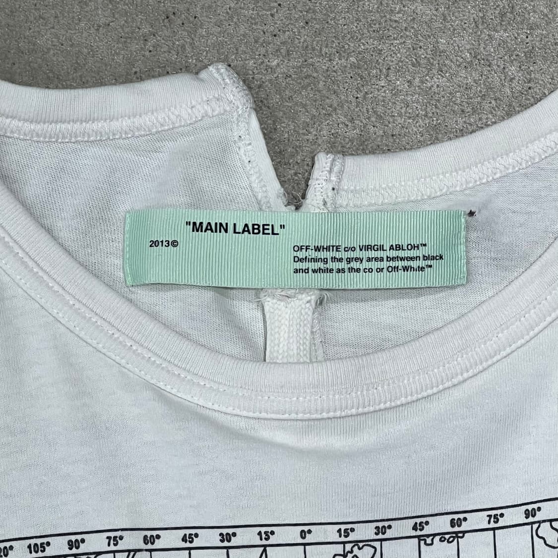 오프화이트 프린팅반팔티 s10361 상품이미지6
