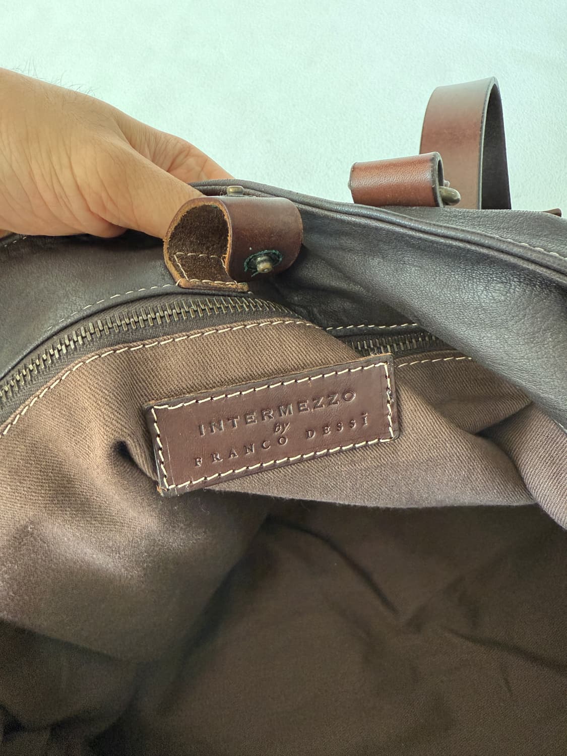 INTERMEZZO 레더 토트백 상품이미지7