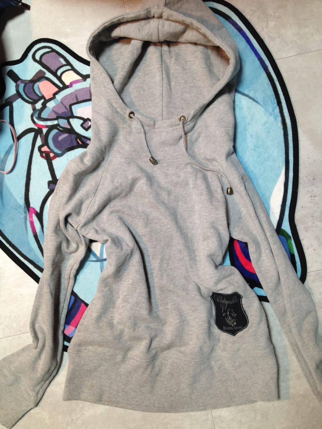 펑크 해골 후드티 상품이미지1