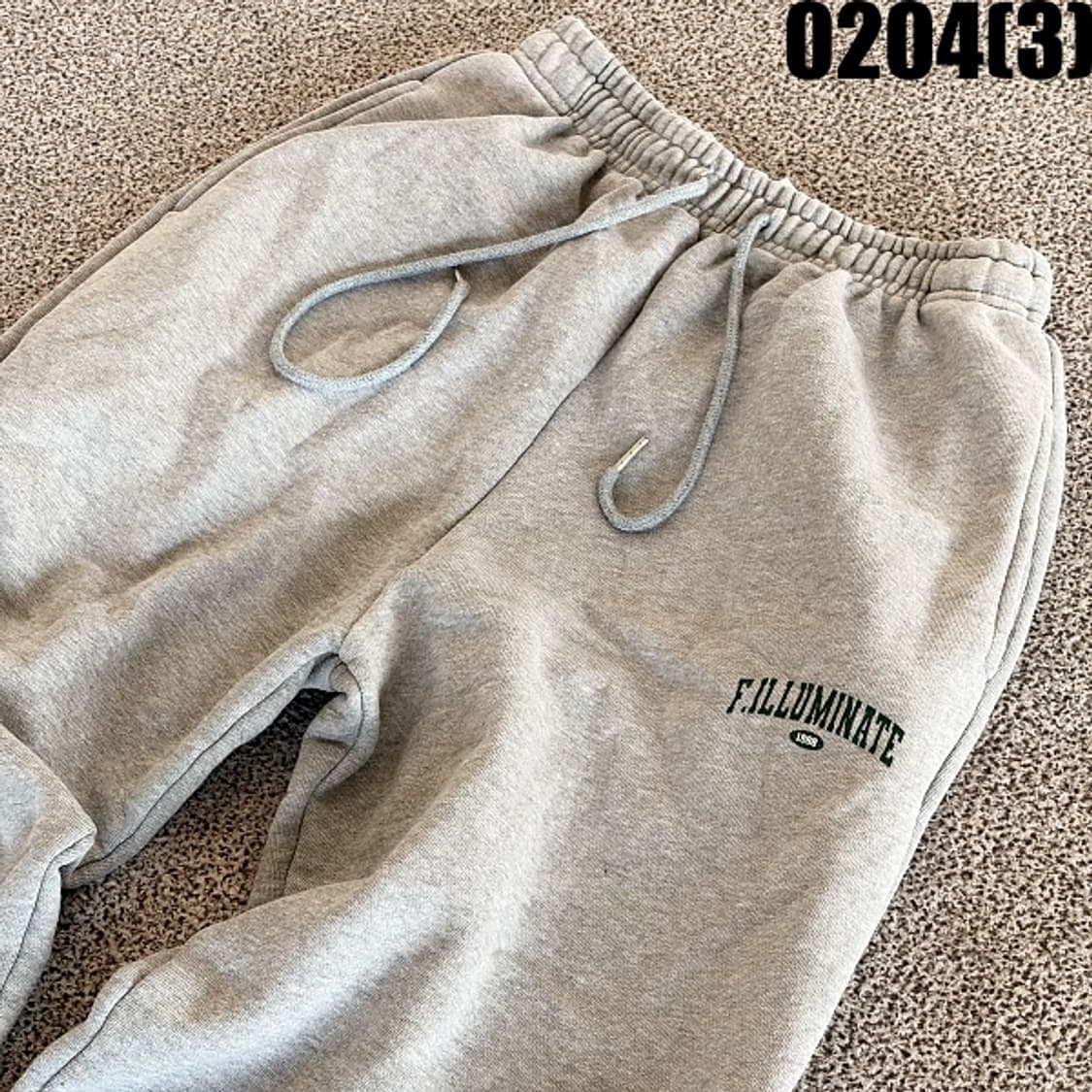 [M] 필루미네이트 그레이 트레이닝 조거 팬츠 0204(3) 상품이미지2