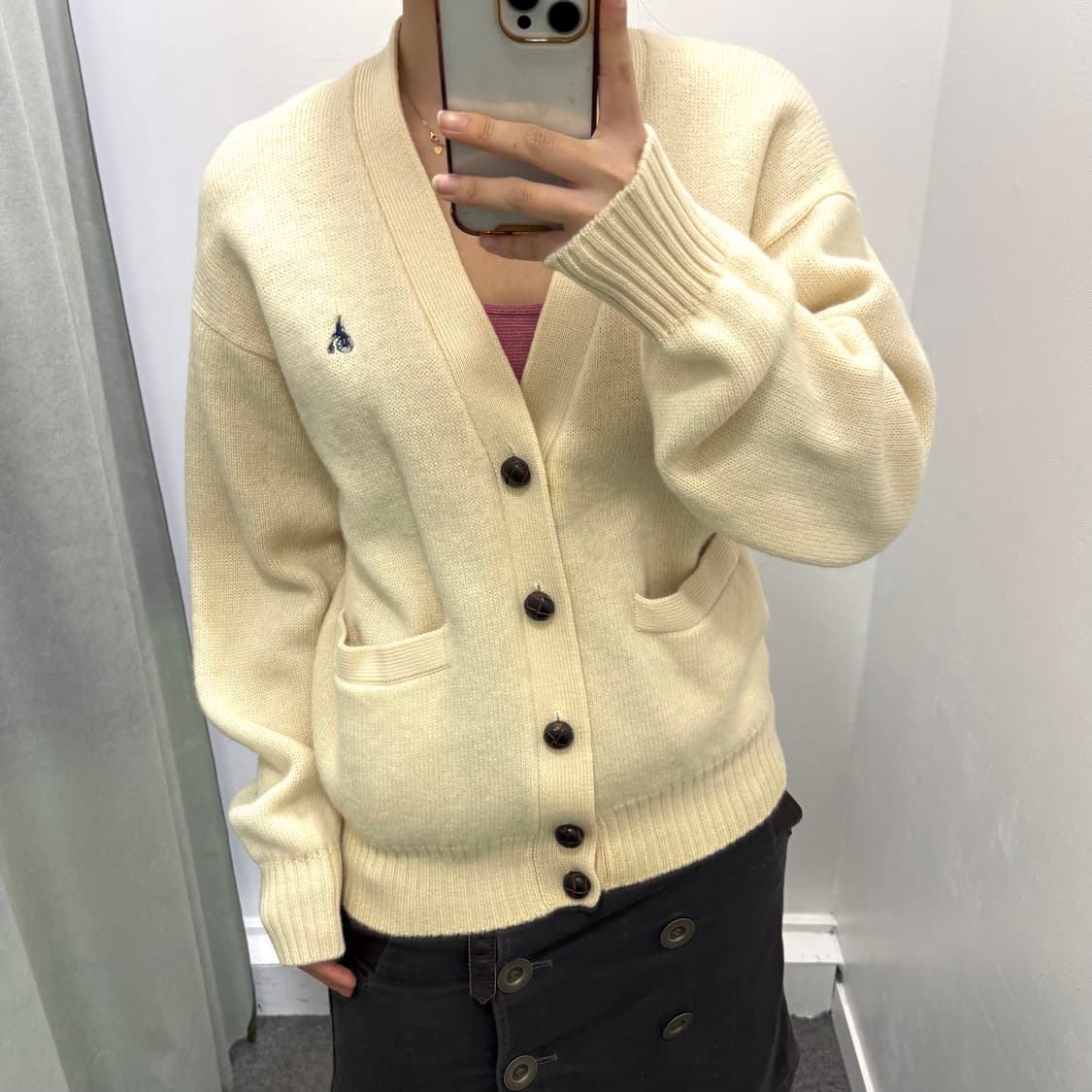 빈폴 아이보리 가디건 상품이미지2