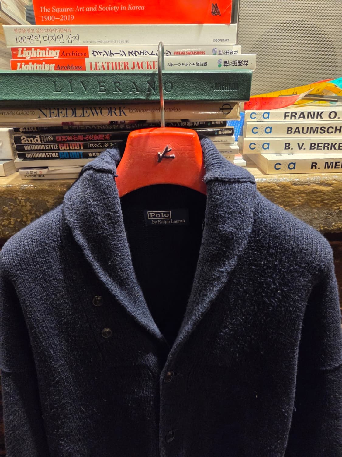 폴로랄프로렌 숄칼라 카디건 상품이미지7