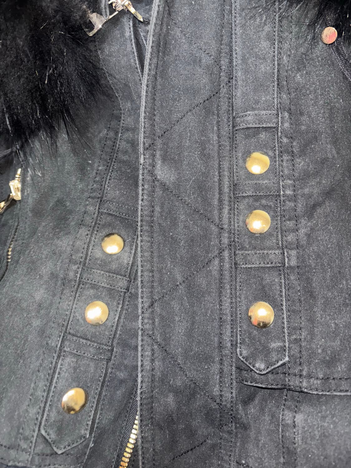 발망 16fw 폭스퍼 밀리터리 야상 코트 상품이미지7