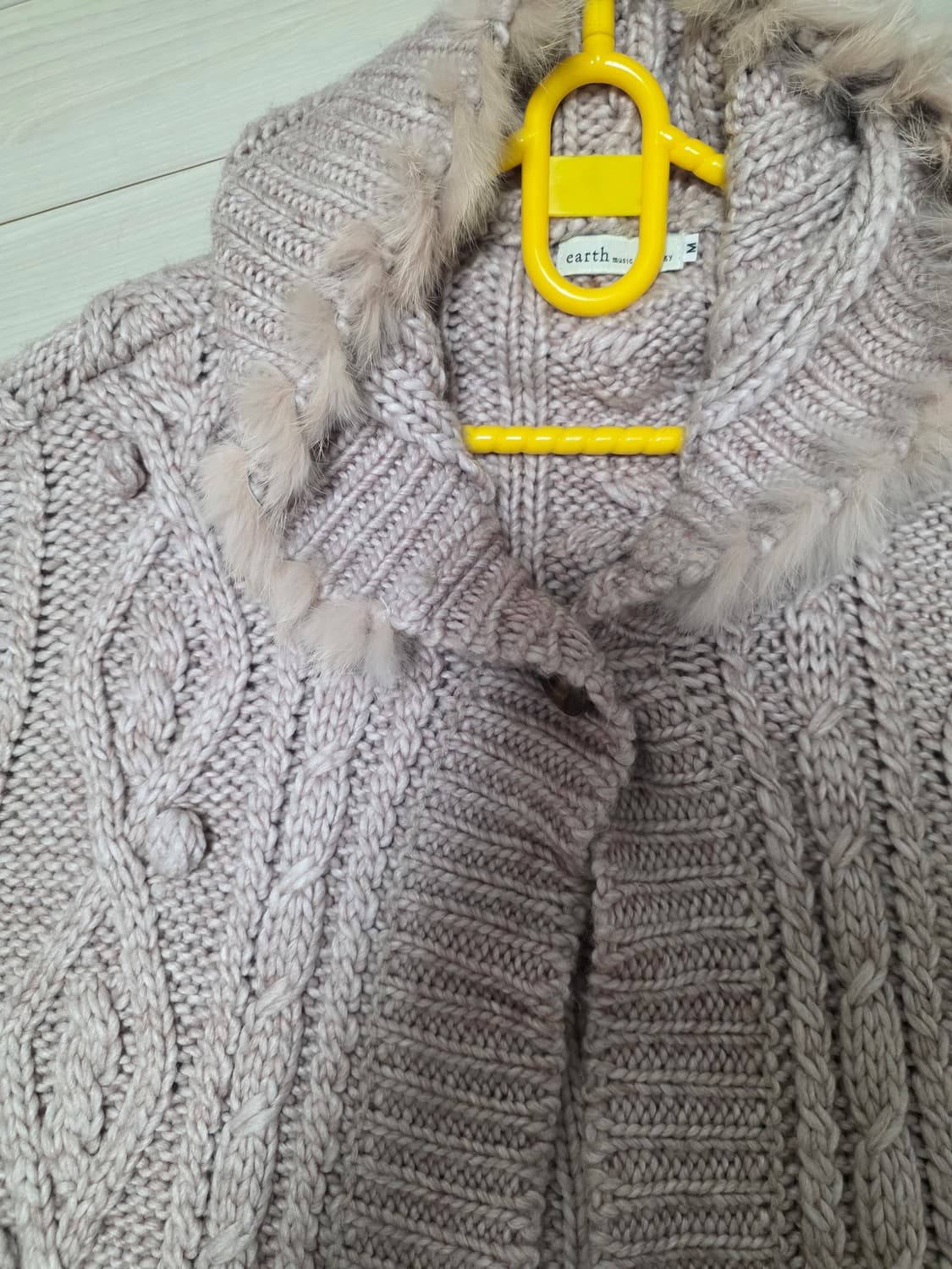 모리걸 포도깔 케이프 아우터 어스뮤직 상품이미지2