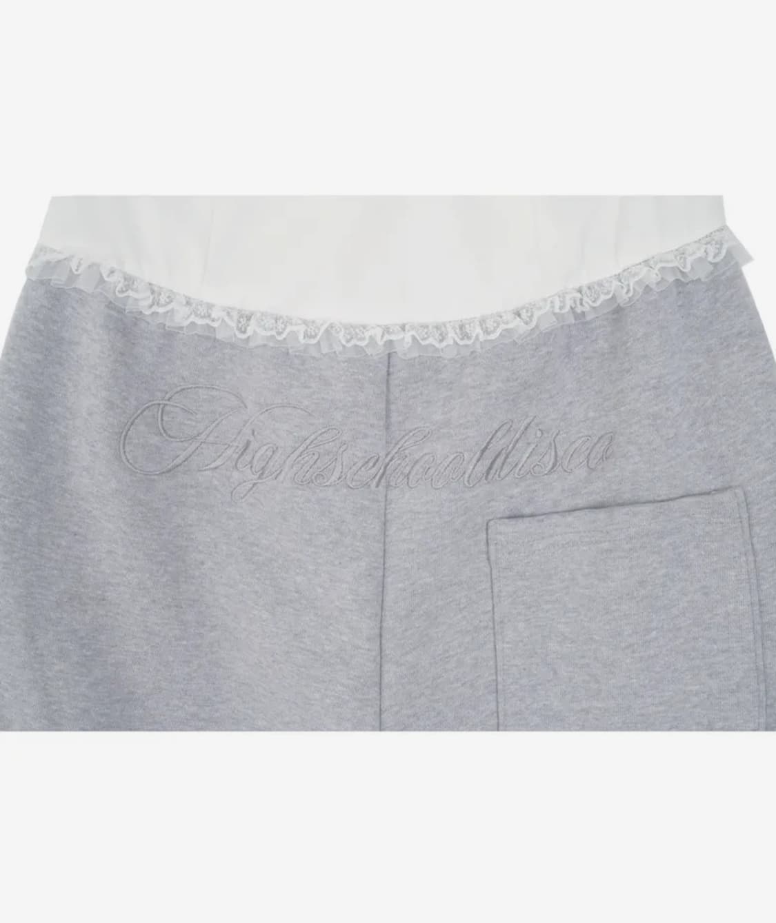 하이스쿨디스코 레이스 셔링 트레이닝 팬츠 상품이미지2