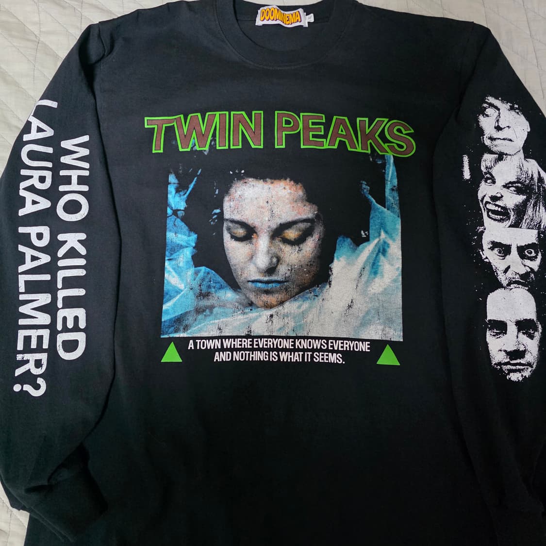 [XL] 데이비드 린치 트윈픽스 부틀렉 무비티 롱슬리브 상품이미지3