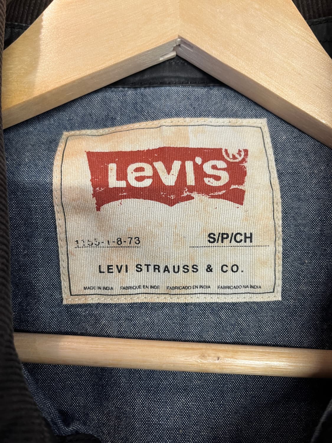 Levi’s Waxed Field Jacket S 상품이미지3