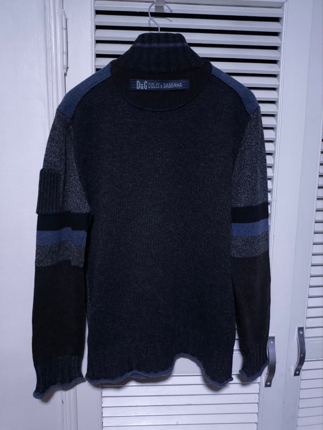 XL 돌체앤가바나 블록 니트 집업 상품이미지6
