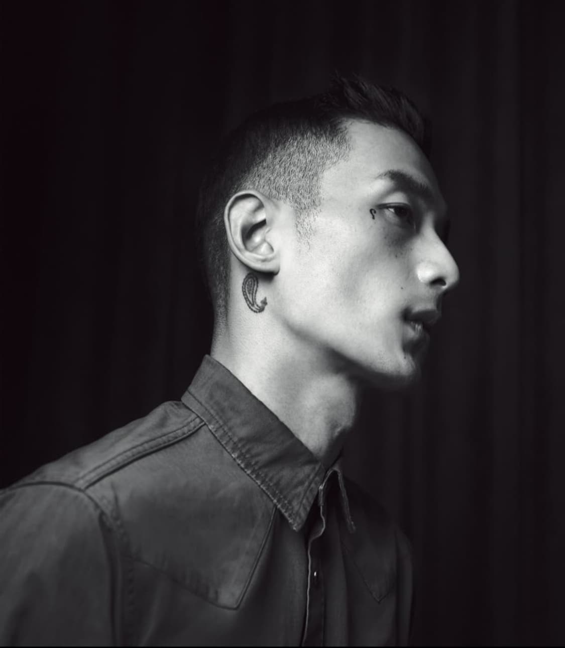 생로랑 박성진 웨스턴 데님셔츠 유일매물 상품이미지7