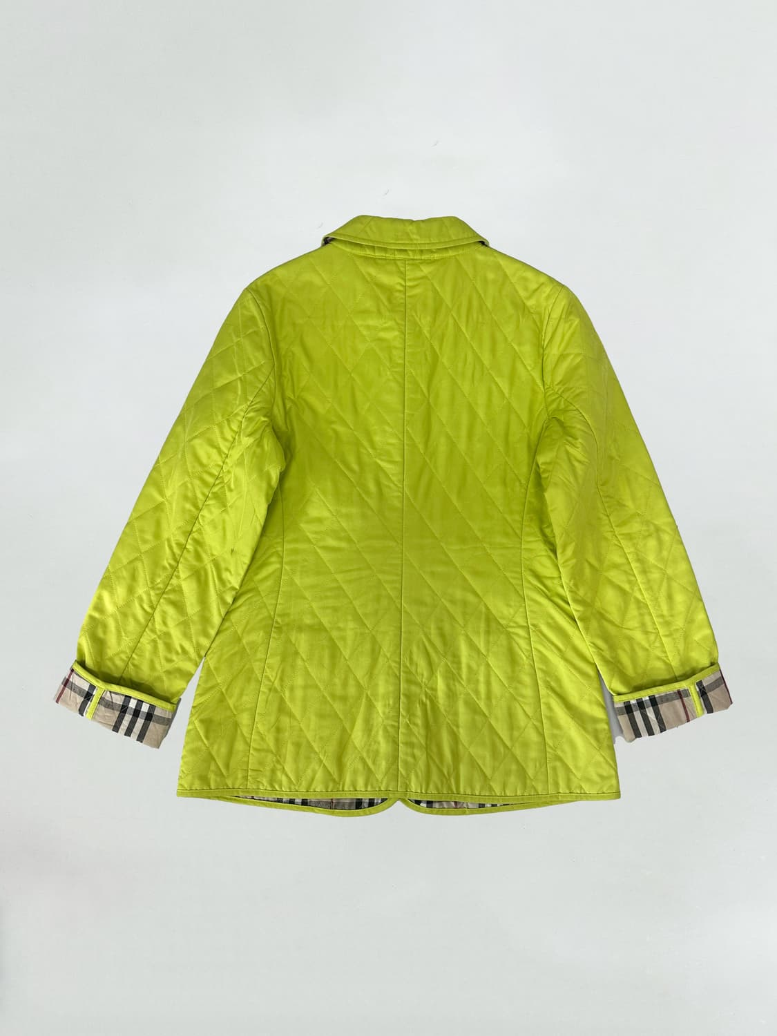 버버리 영국판 체크 퀼팅 자켓 상품이미지4