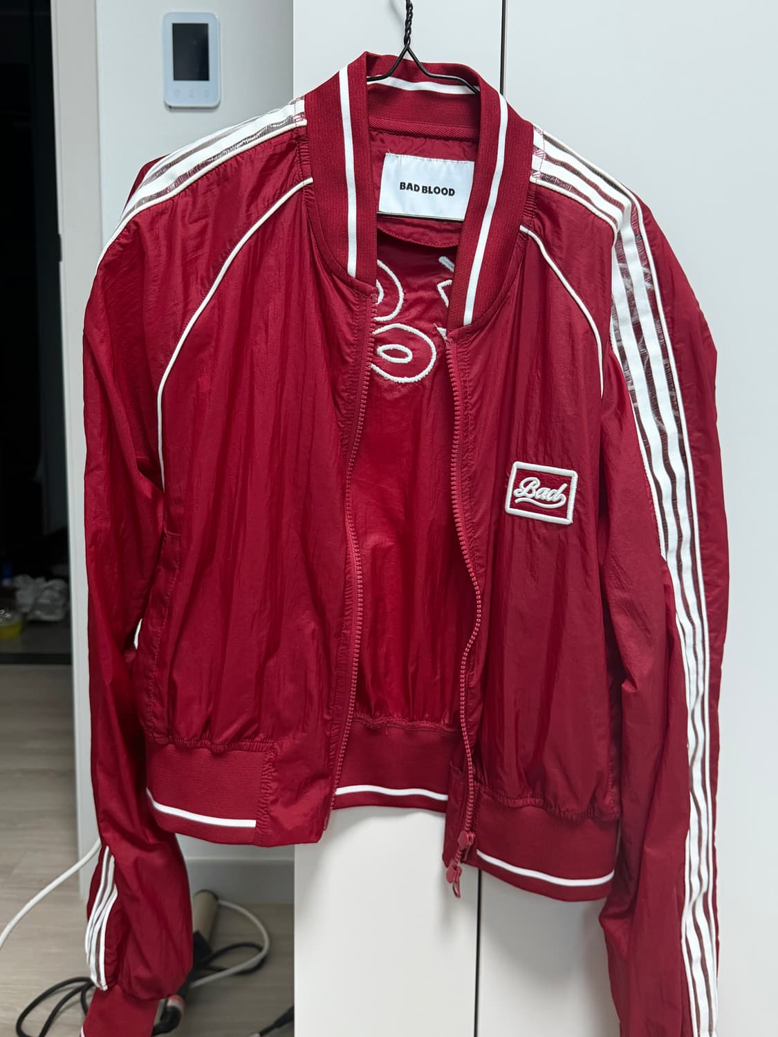 [필릭스착용] 배드블러드 빌리ss트랙 자켓 레드 상품이미지7