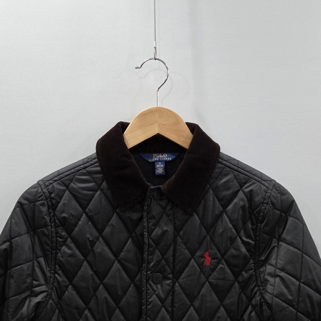 폴로랄프로렌 키즈 코듀로이 카라 퀼팅자켓 M/10/12  상품이미지2