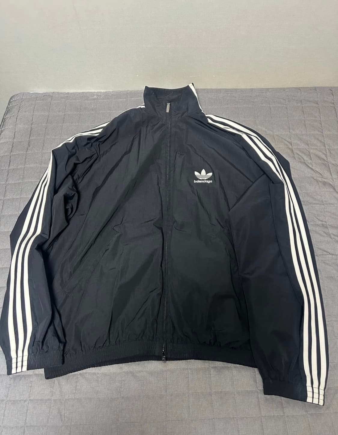 [2]발렌시아가 아디다스 포플린 트랙자켓 블랙 상품이미지2