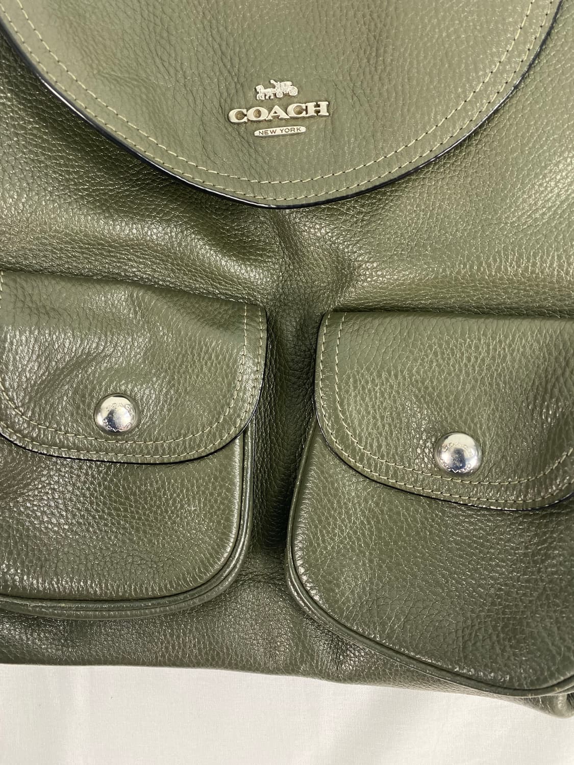 코치 레더 페니 백팩 <82> 상품이미지3