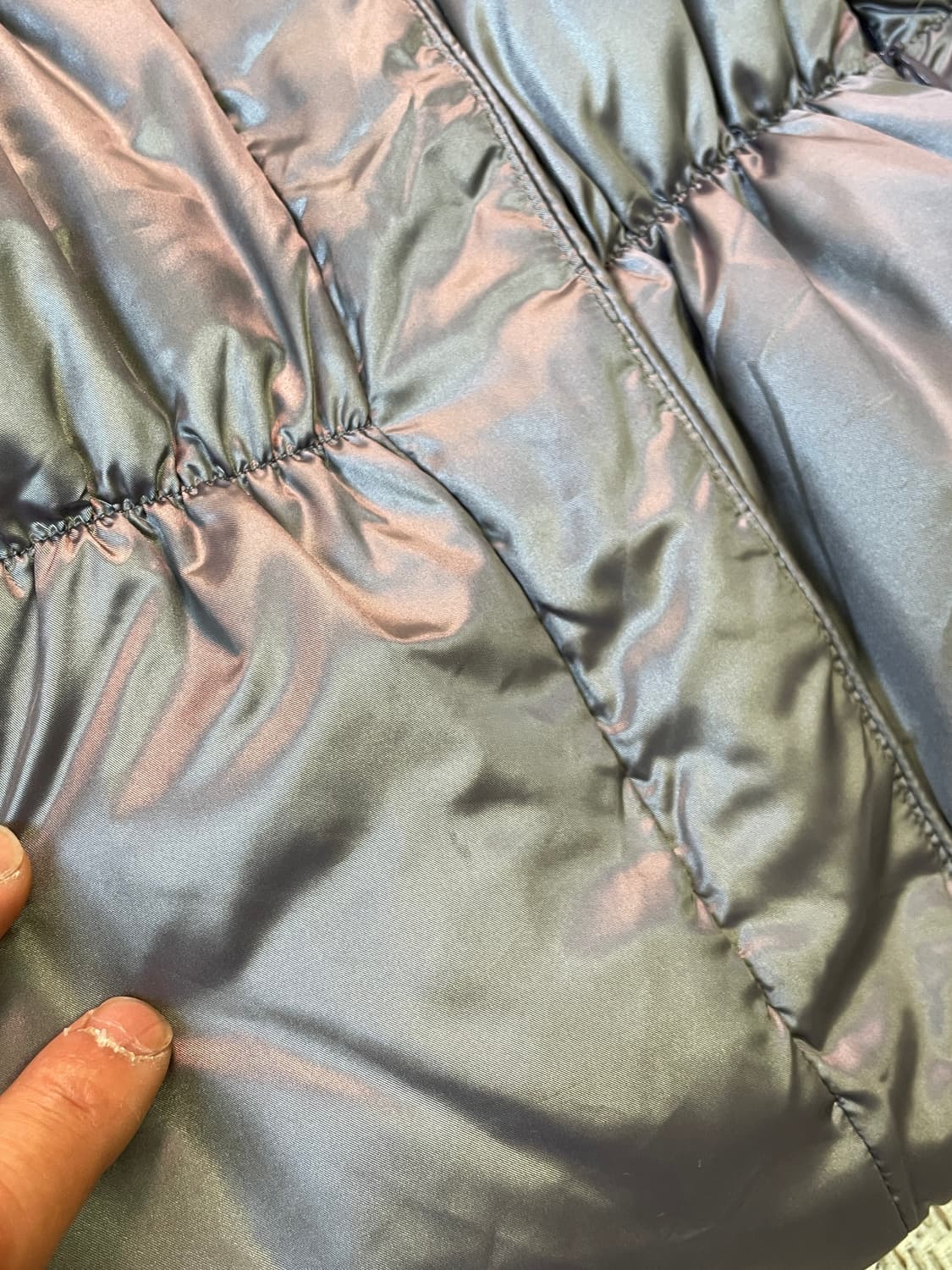 Felica 글로시 패딩 J03256 상품이미지4