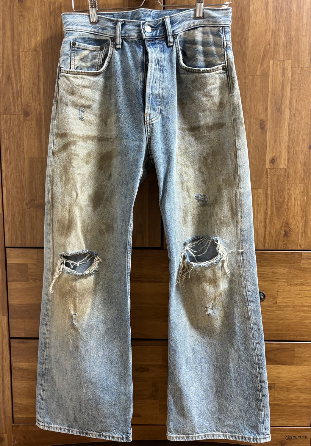 [30X30] 아크네스튜디오 2021M 루즈핏 데님 팬츠 상품이미지1