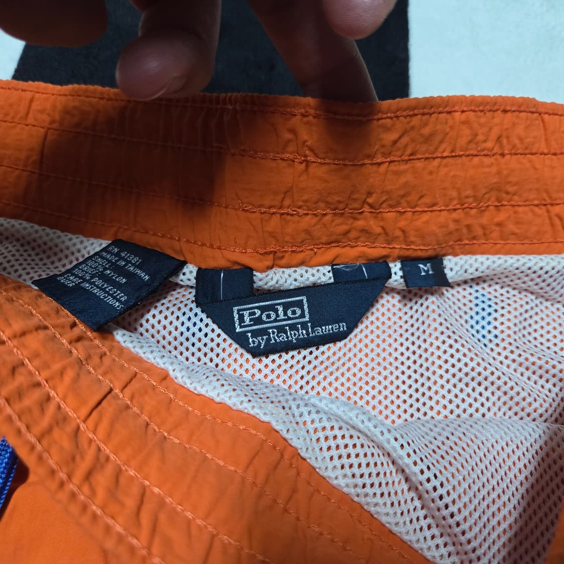 M 폴로랄프로렌 멀티포니 스윔팬츠 오렌지 수영복 상품이미지3