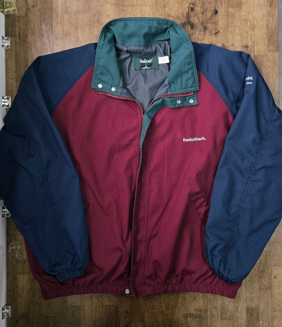 USA 빈티지 블루종 자켓 윈드브레이커 XXL  상품이미지1