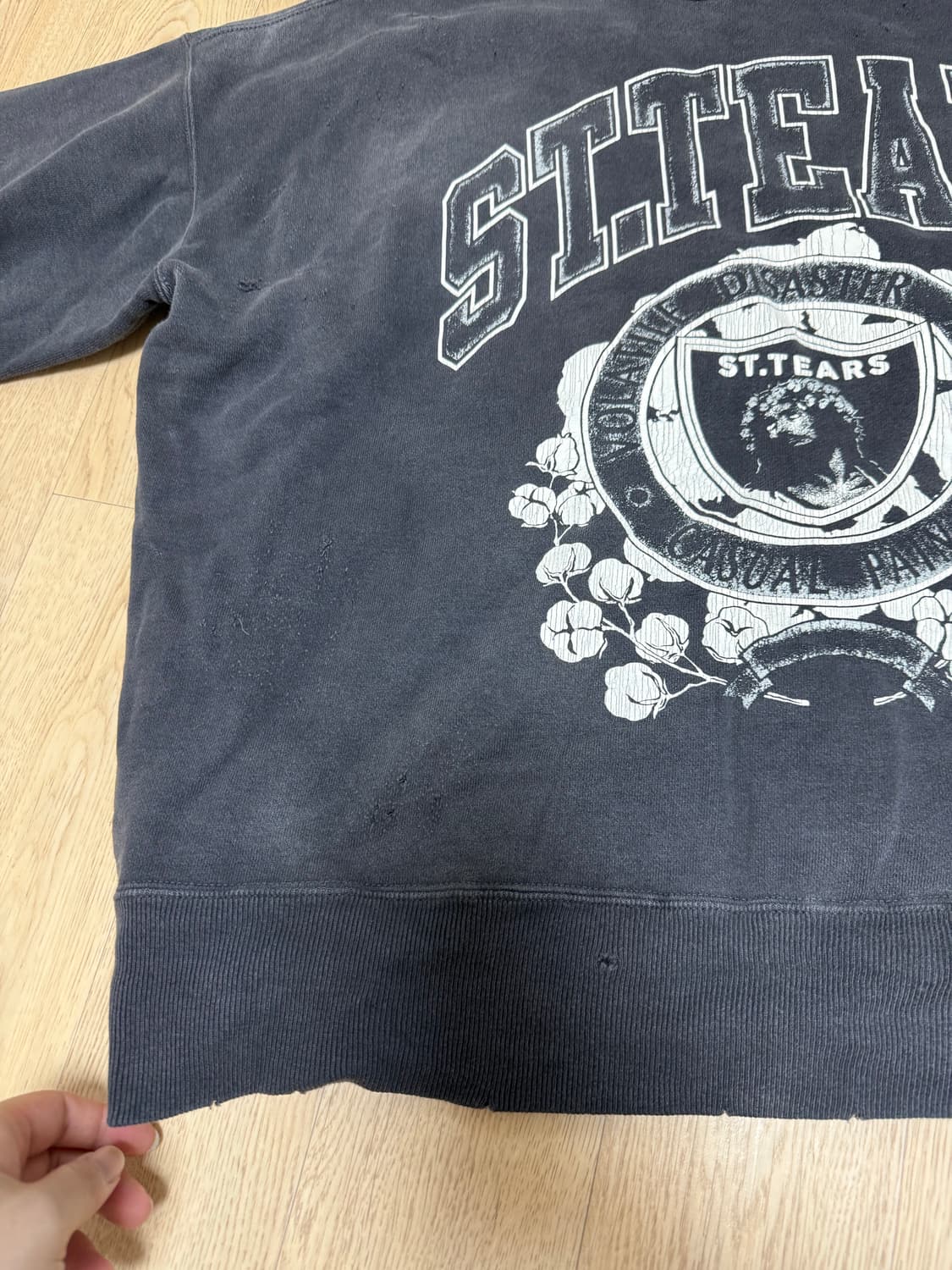 세인트미카엘 데님티어스 맨투맨 XL 상품이미지2