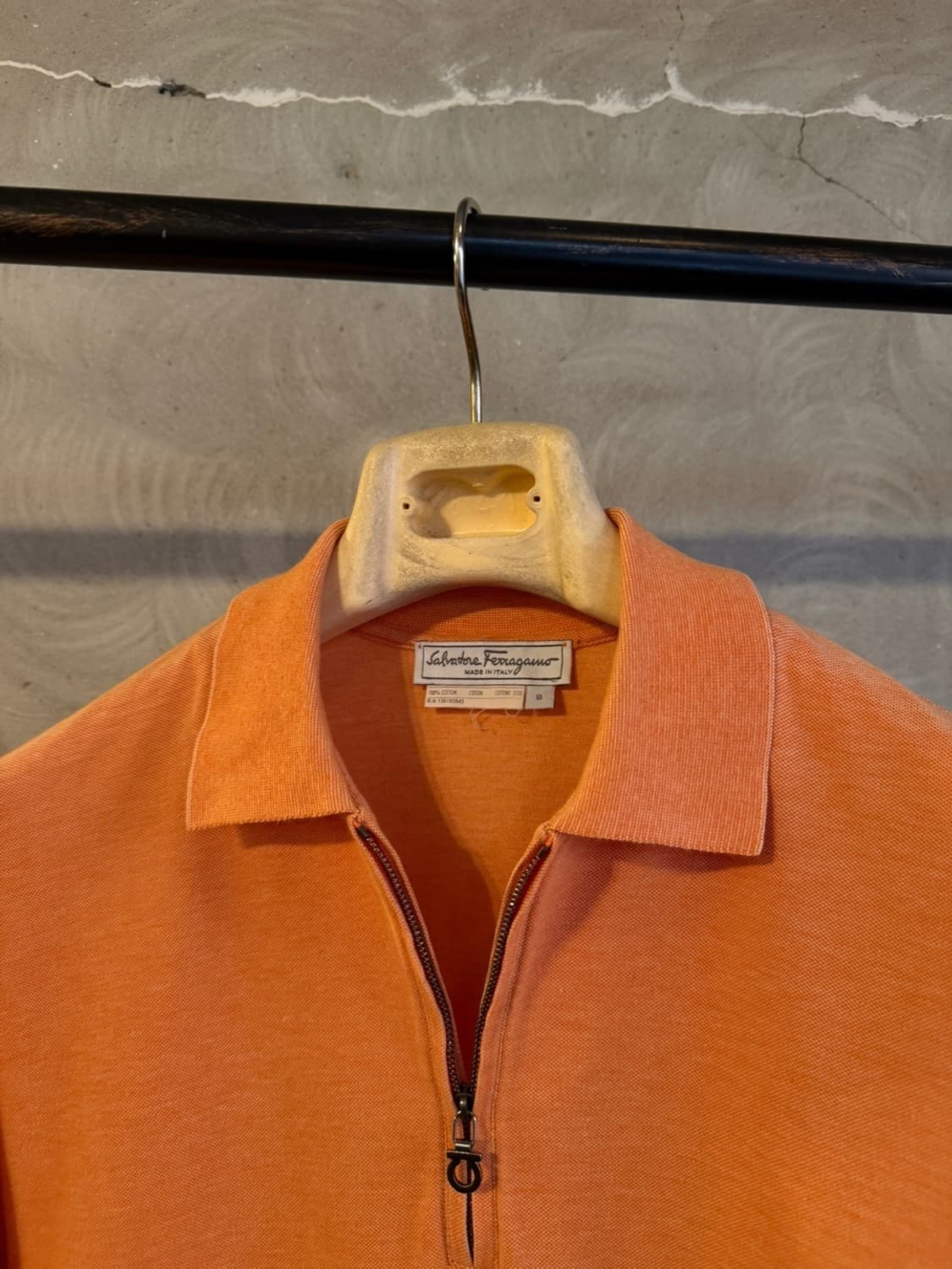 페레가모 클래식 짚업PK티셔츠 남성100 상품이미지2