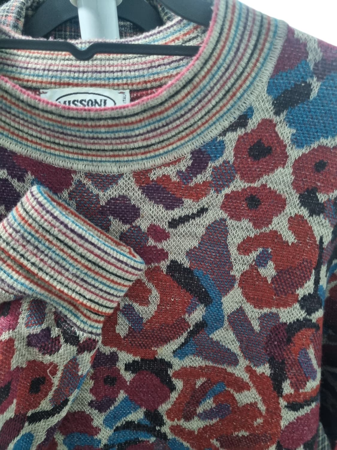 미쏘니스포츠 패턴 니트 상품이미지3