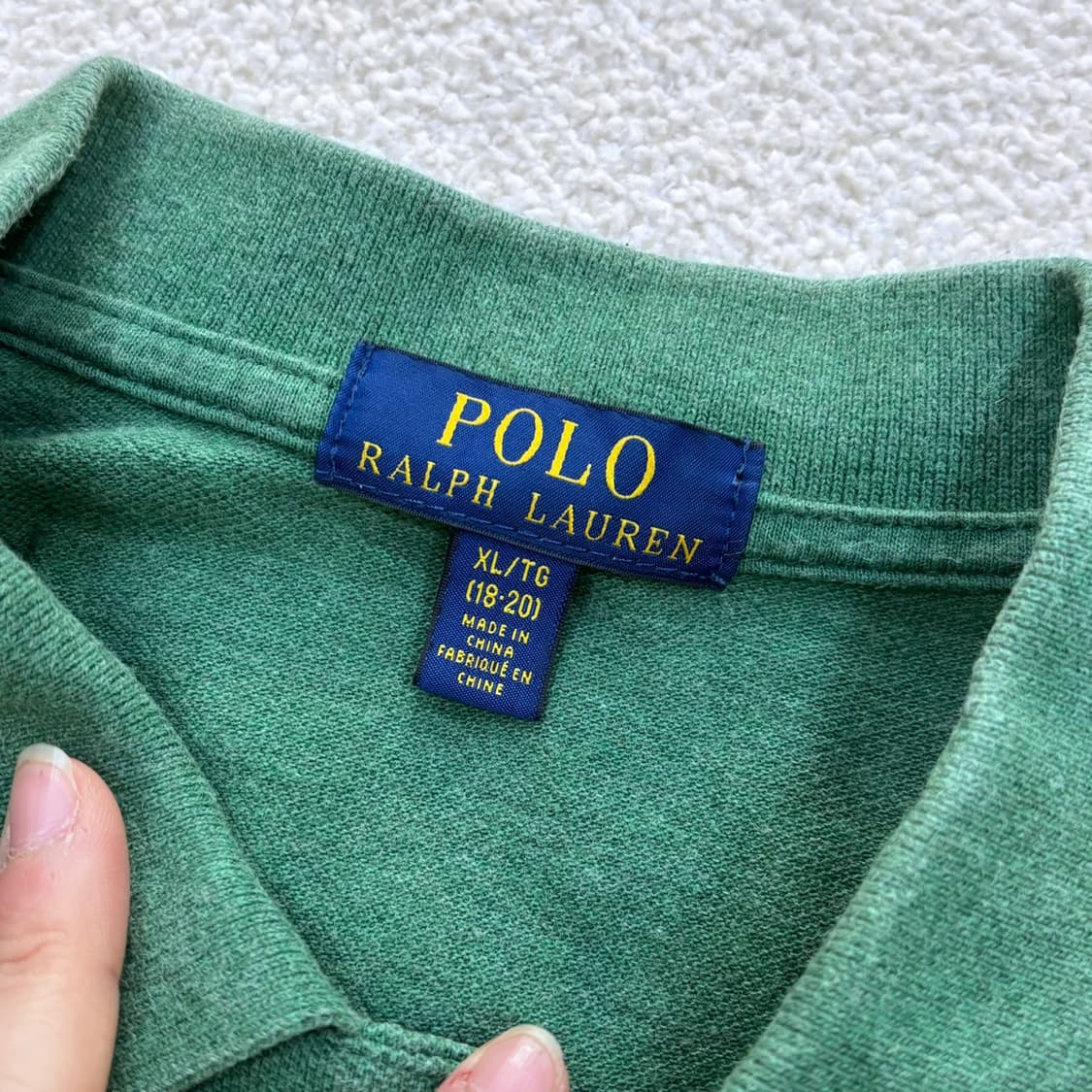 XL 폴로랄프로렌 빅포니 반팔 티셔츠 0316E 상품이미지3