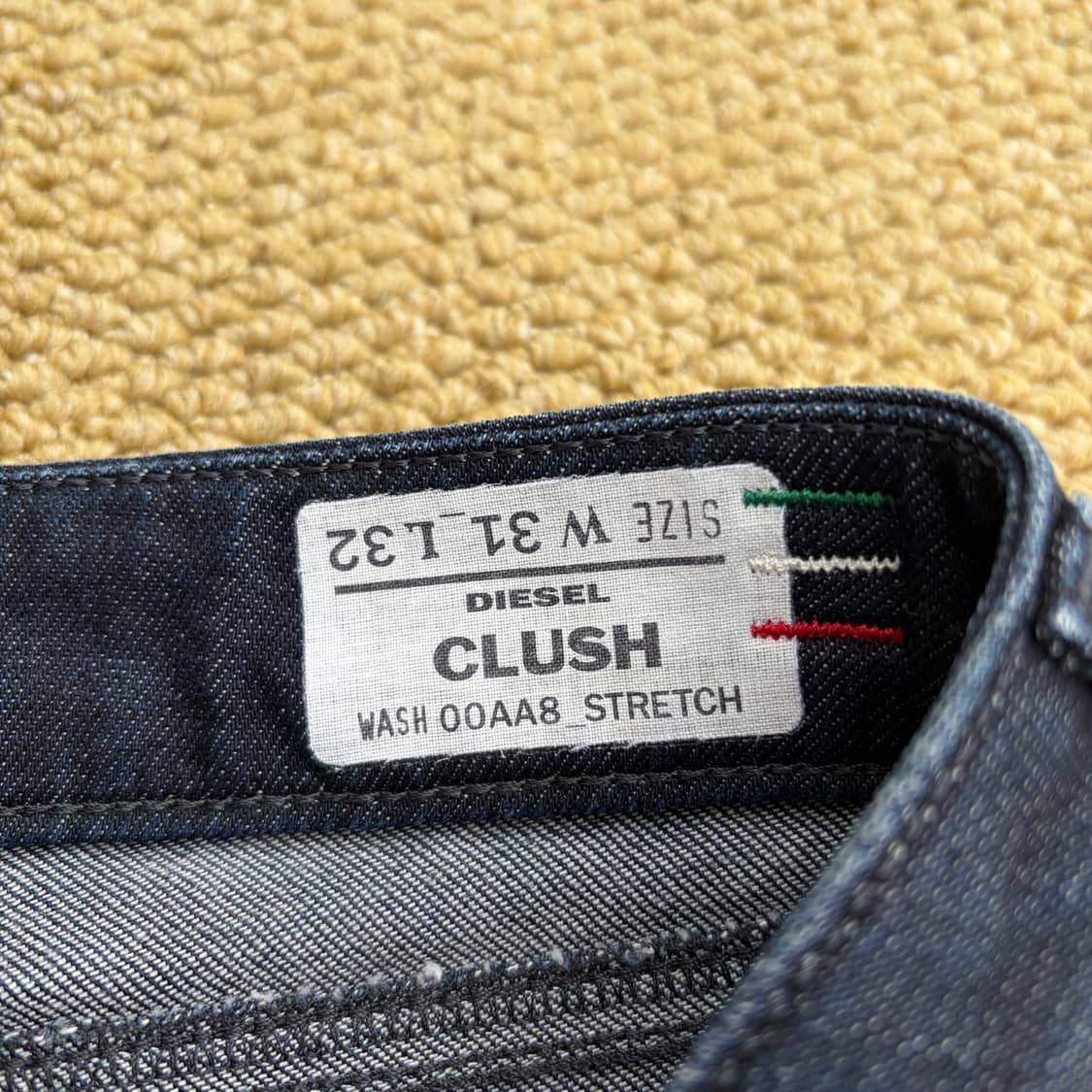 일본판) DIESEL 디젤 CLUSE 데님 슬림 팬츠 상품이미지7