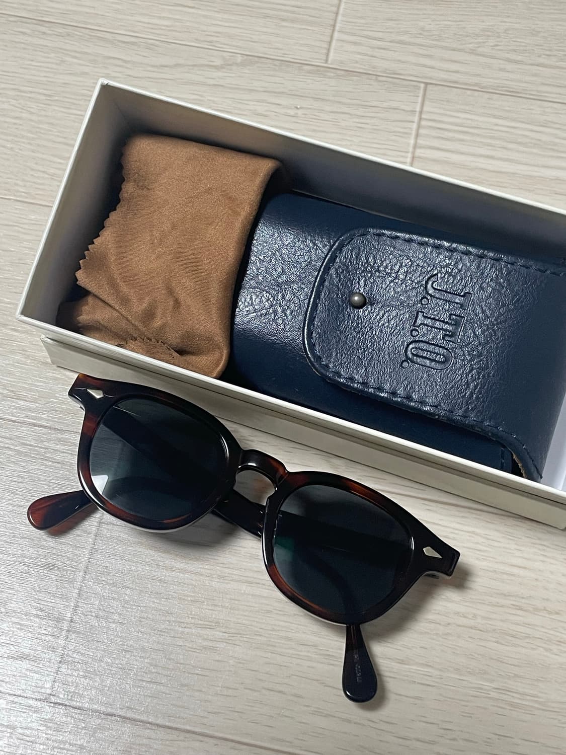 jto 줄리어스타르트옵티컬 AR 데미엠버 46-22 상품이미지1