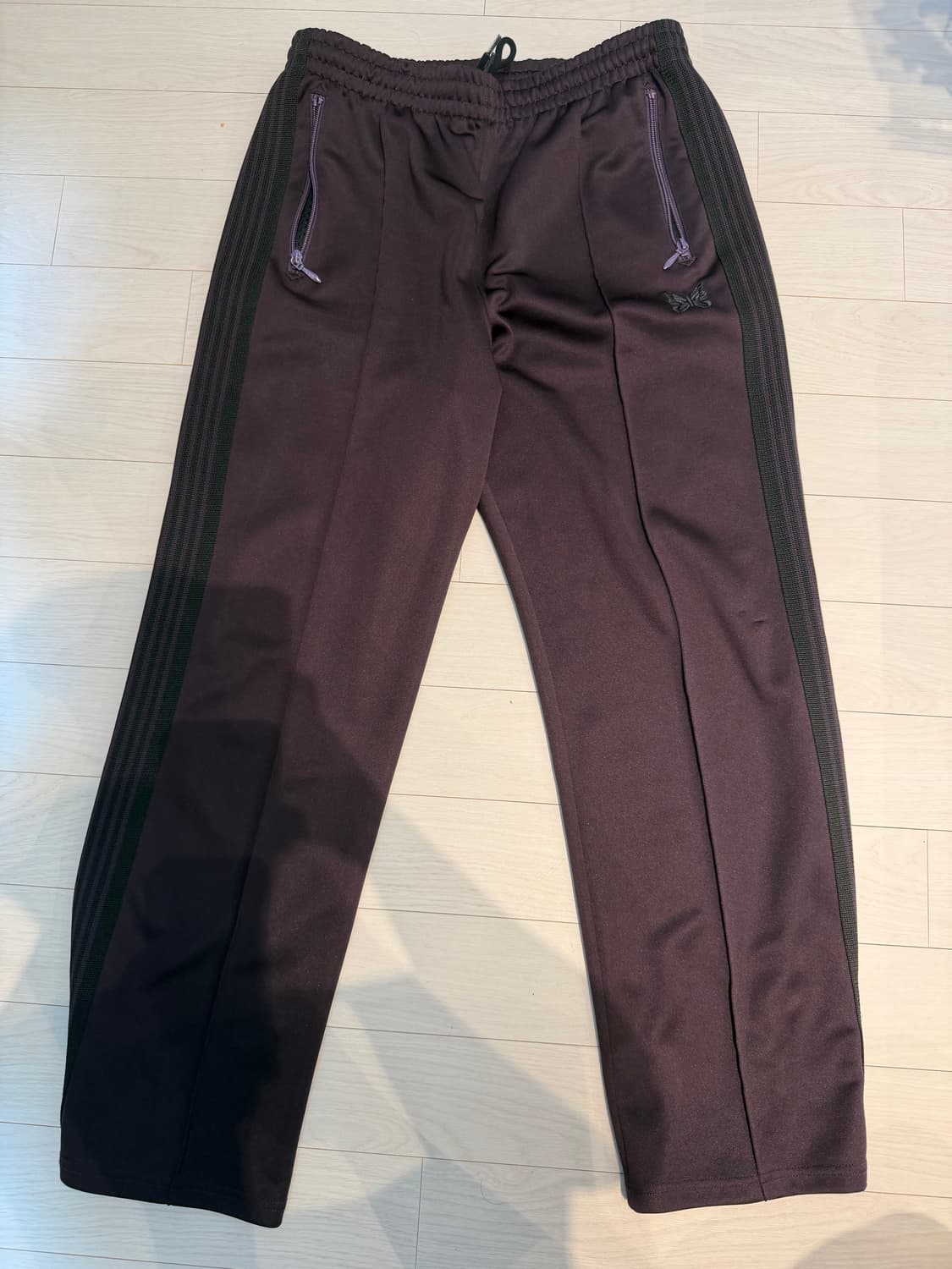 니들스 정품 스트레이트 팬츠 (버건디 상품이미지1