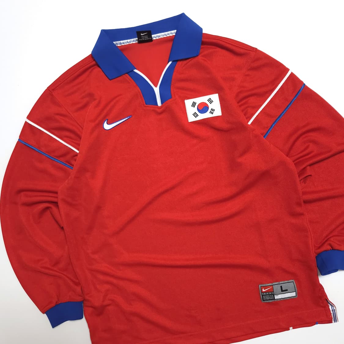 나이키 98-00 대한민국 국대 긴팔 홈 져지 유니폼 상품이미지2
