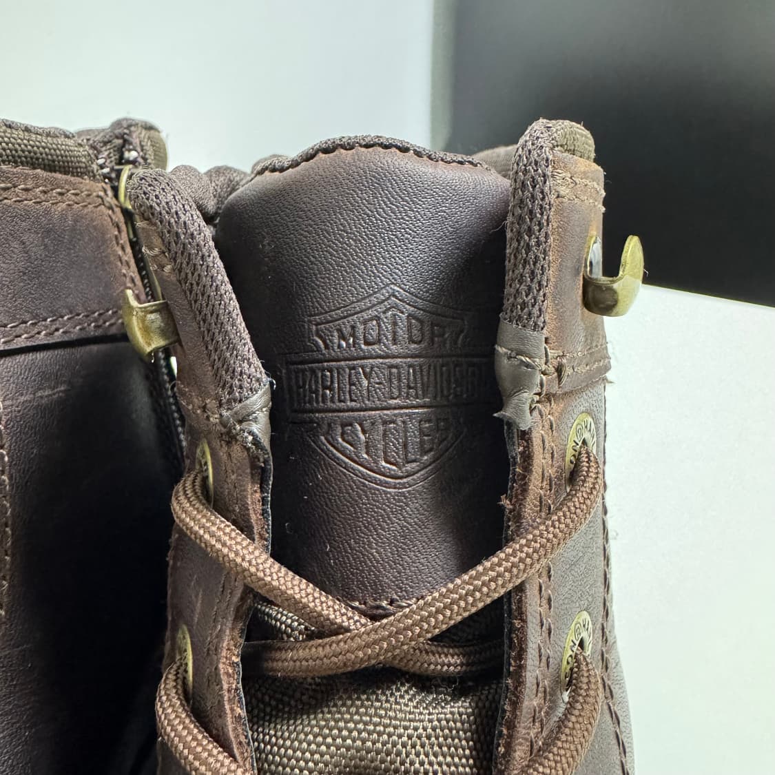 할리데이비슨 남성 톨먼 방수 부츠 BROWN 상품이미지10