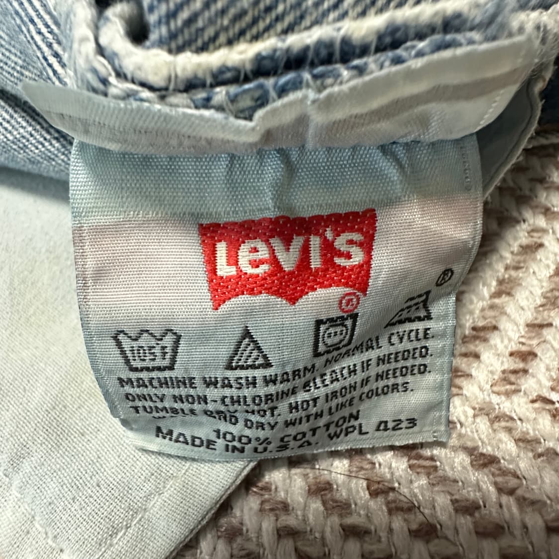 LEVI'S 501 00's usa made women jeans 상품이미지6