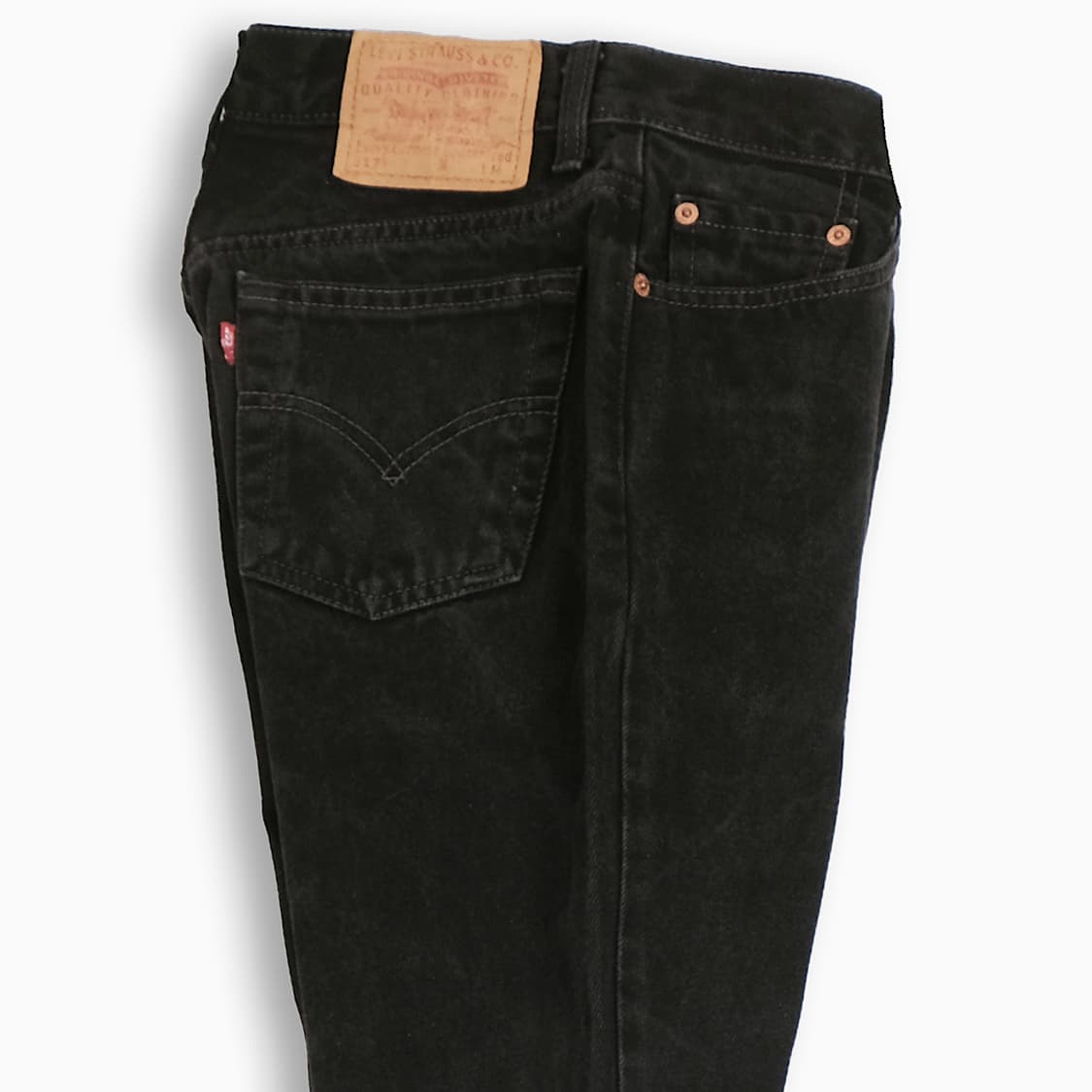 빈티지 리바이스 517 흑청 90s USA 28 인치 LV5172811 상품이미지5