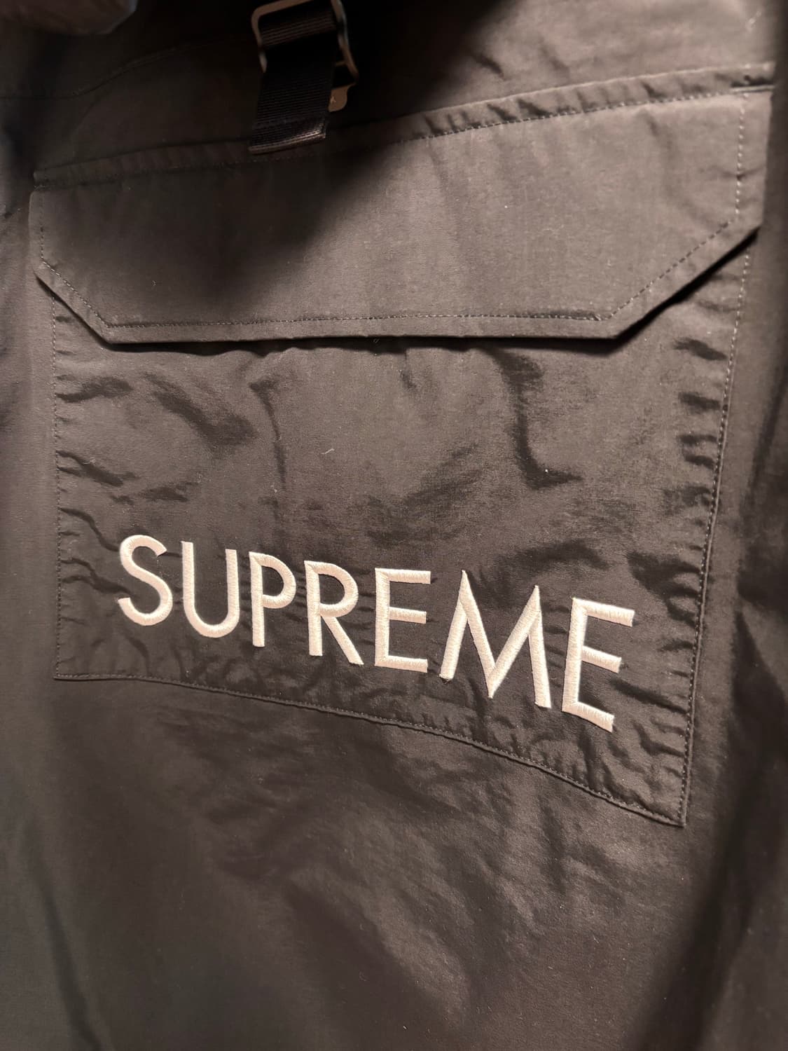 [L]슈프림 x 노스페이스 카고 자켓 블랙 - 20SS 상품이미지7