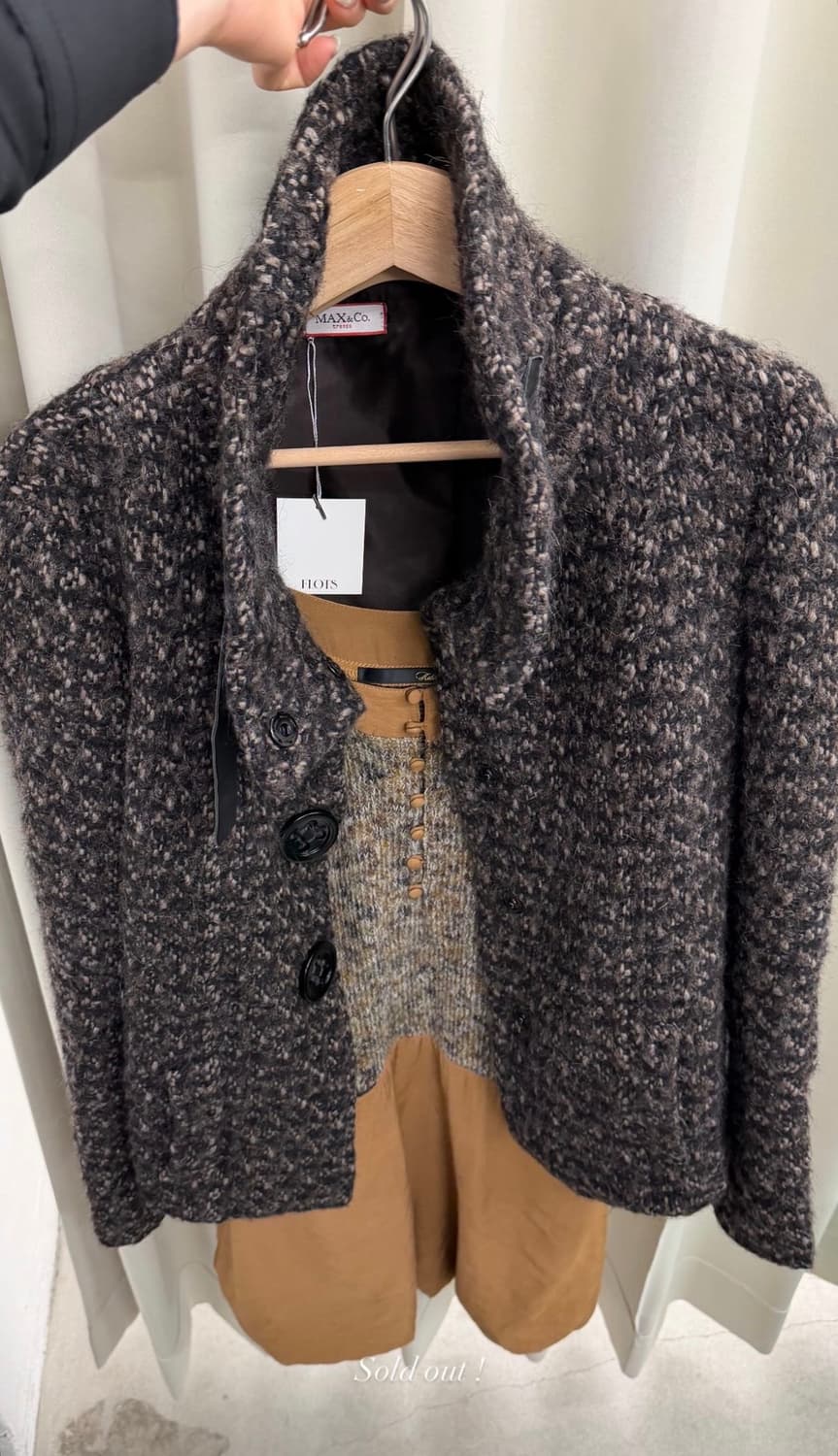 막스마라 모헤어 알파카 울자켓 상품이미지1