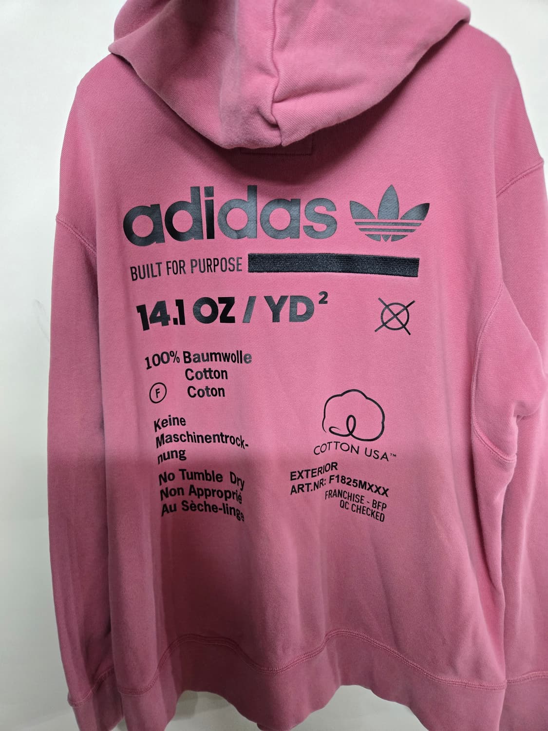 아디다스 다운핑크 카발 후드집업 XL105 상품이미지3