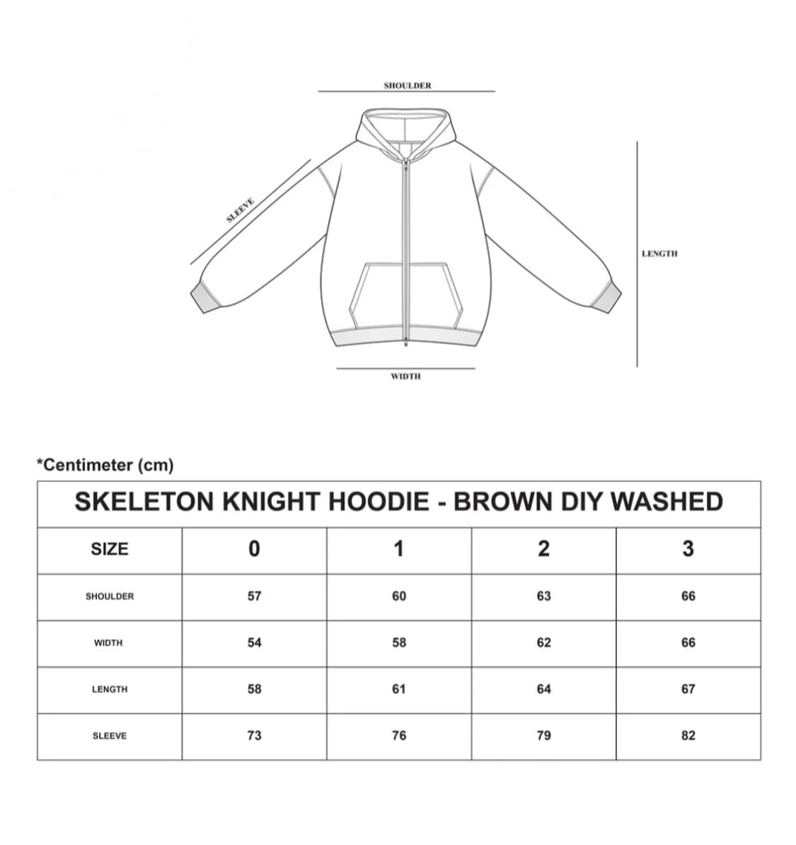 UNIZ skeleton knight hoodie 상품이미지4