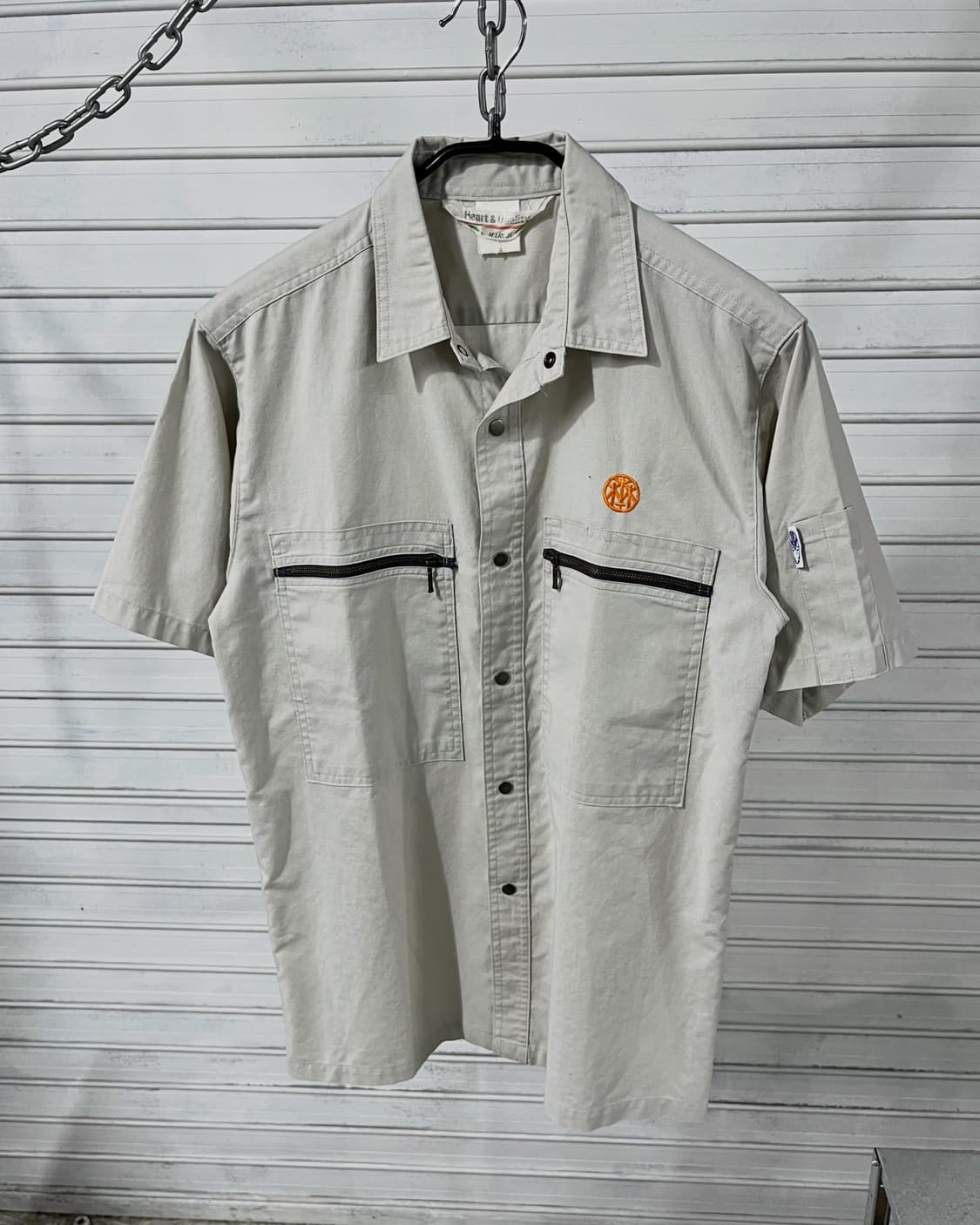 Asahicho work half shirt 상품이미지2