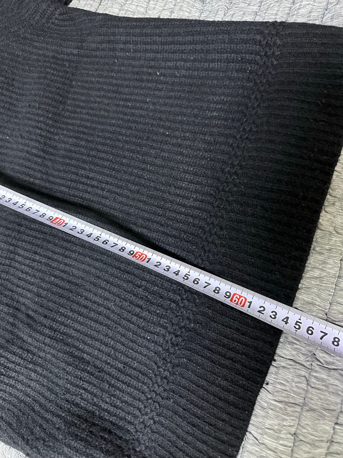 커버낫 검정색 니트 L사이즈 상품이미지8