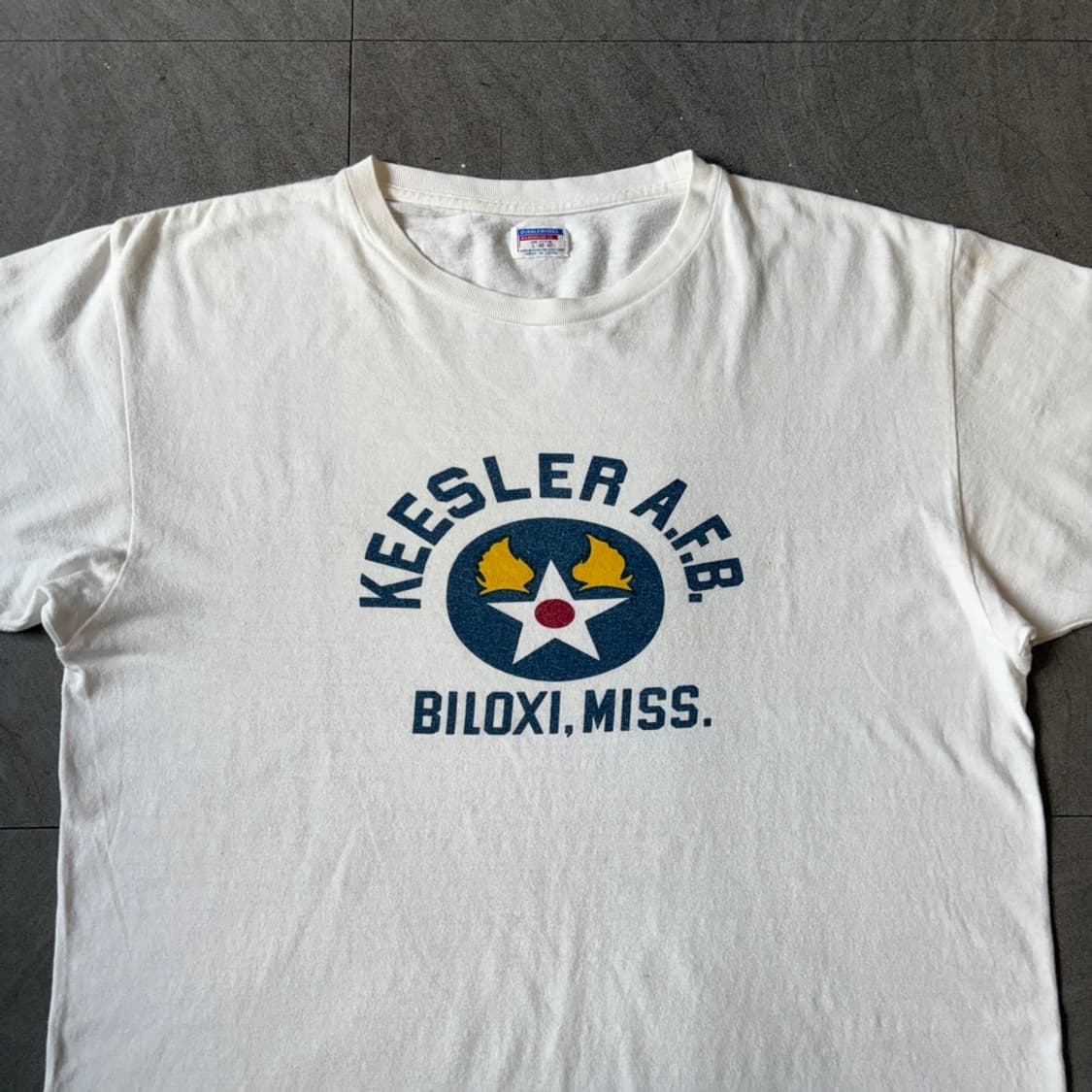 더블웍스 웨어하우스 화이트 티셔츠 상품이미지3