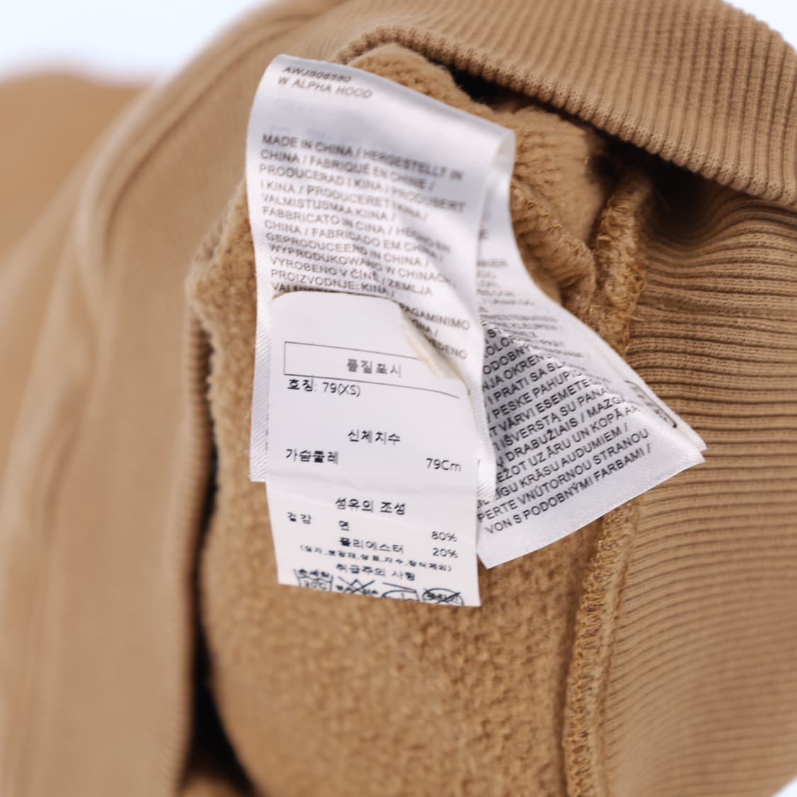 XS 제이린드버그 여성 골프 후드 티셔츠 N7408 상품이미지4