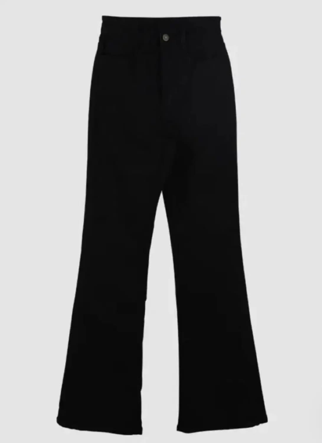 (새상품) 키작녀 155cm 블랙 부츠컷 팬츠 M 상품이미지1