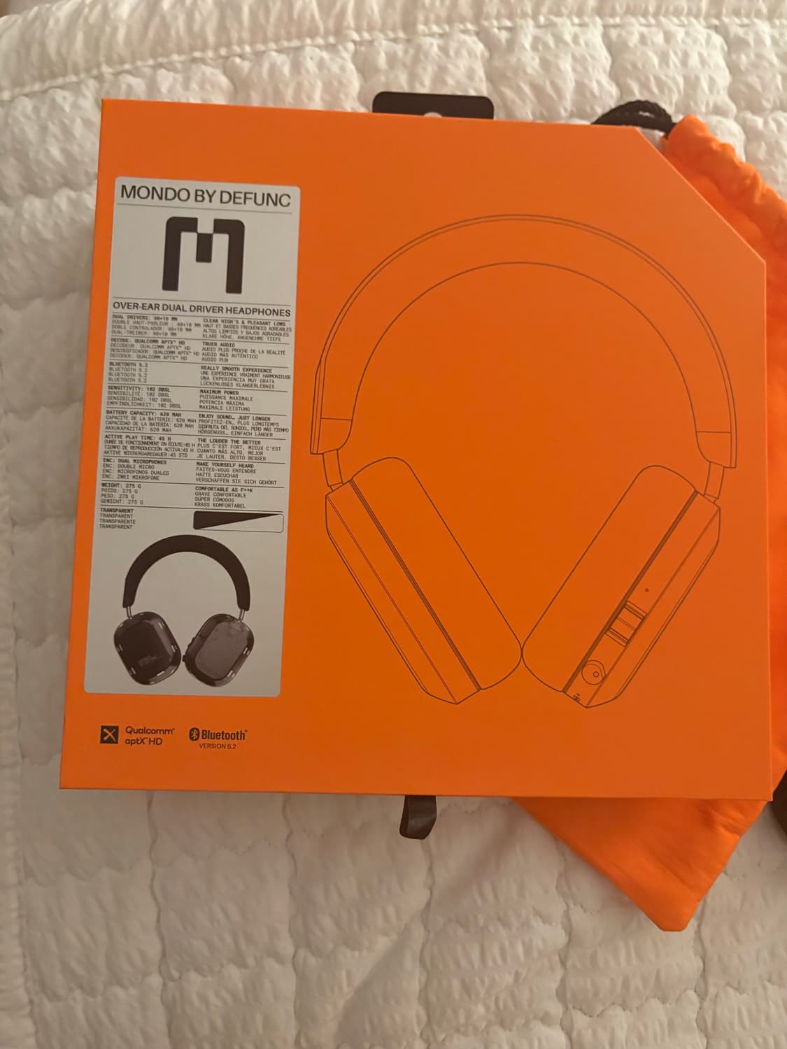 몬도 오버이어 헤드폰 풀팩키지 상품이미지2