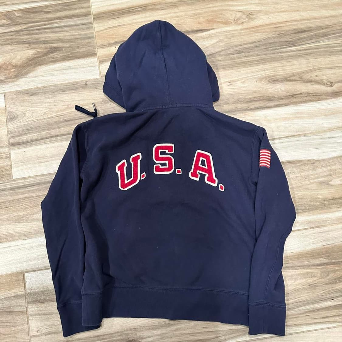 폴로 랄프로렌 빅포니 USA 성조기 후드 집업 상품이미지3