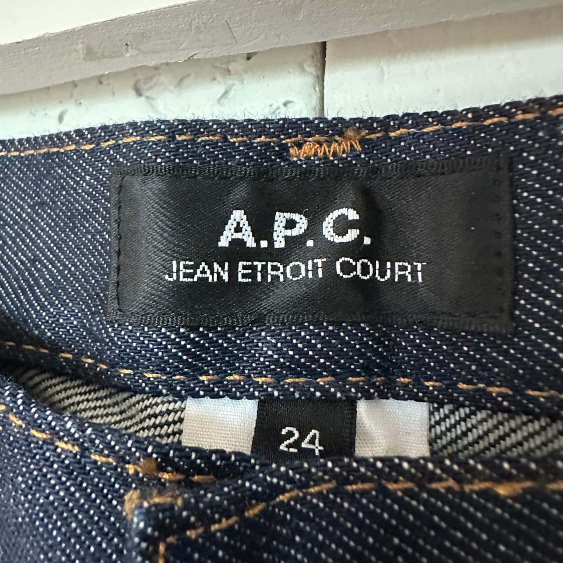 우먼24 APC 아페쎄 생지 데님 상품이미지3