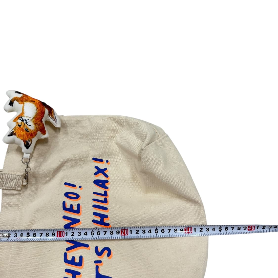 메종키츠네 X 라네즈 키링 에코백 가방 상품이미지7