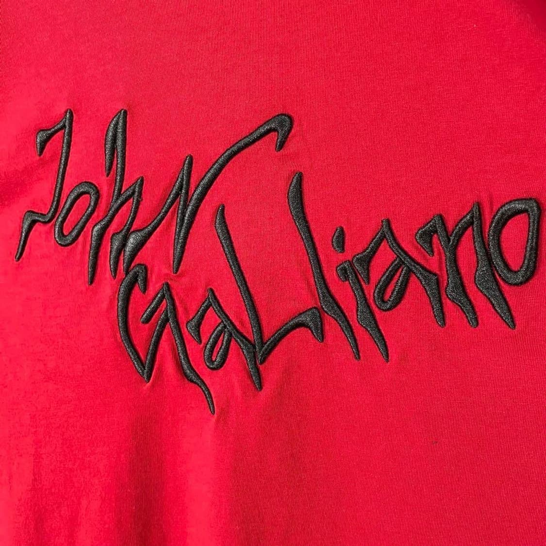 John Galliano 자수 로고 티셔츠 상품이미지2