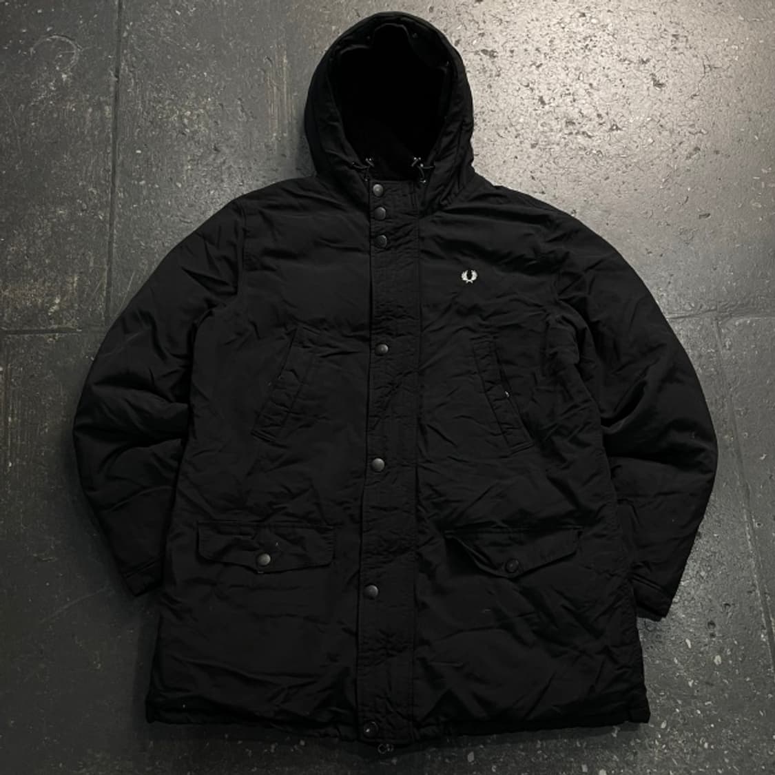100 프레드페리 덕다운 야상 패딩  상품이미지1