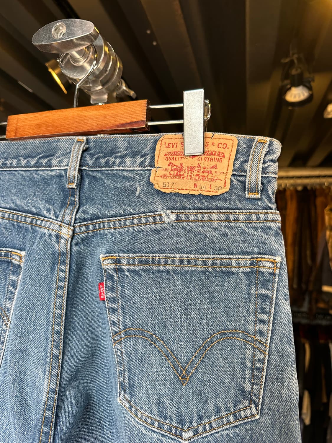 리바이스517 부츠컷 데님 팬츠 34x30 상품이미지6